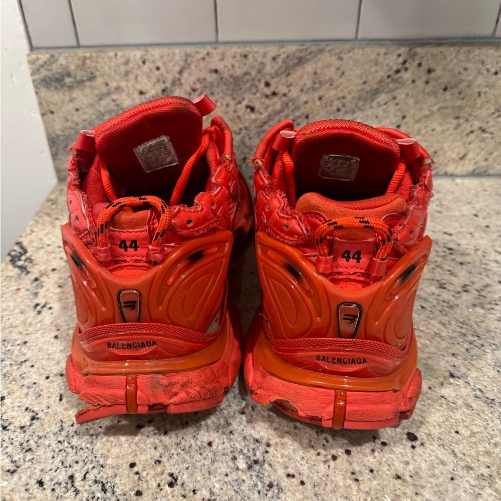 Balenciaga , Caged Mesh Runner Shoes in Red , BNWB 11 US - Picture 8 of 8